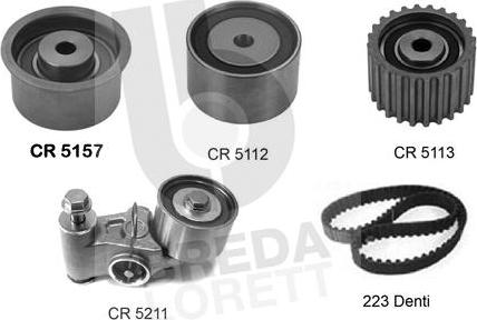 Breda Lorett KCD0187 - Kit cinghie dentate autozon.pro