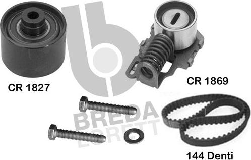 Breda Lorett KCD0124 - Kit cinghie dentate autozon.pro