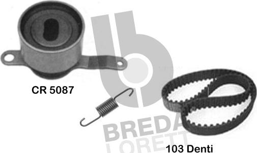 Breda Lorett KCD0175 - Kit cinghie dentate autozon.pro