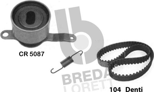 Breda Lorett KCD0176 - Kit cinghie dentate autozon.pro