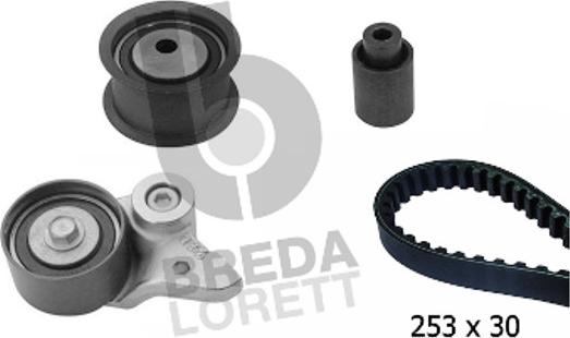 Breda Lorett KCD0810 - Kit cinghie dentate autozon.pro