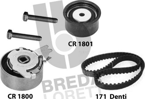 Breda Lorett KCD0368 - Kit cinghie dentate autozon.pro