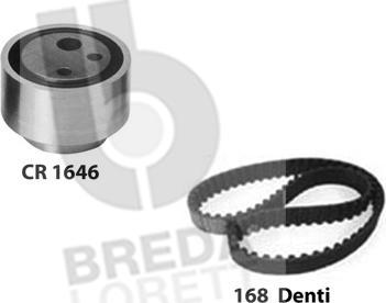 Breda Lorett KCD0308 - Kit cinghie dentate autozon.pro