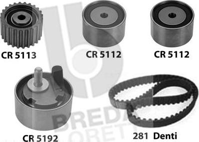 Breda Lorett KCD0317 - Kit cinghie dentate autozon.pro