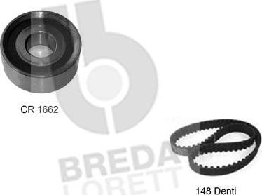 Breda Lorett KCD0256 - Kit cinghie dentate autozon.pro