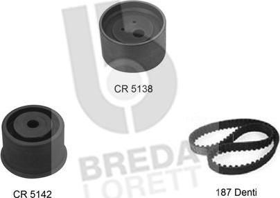 Breda Lorett KCD0252 - Kit cinghie dentate autozon.pro