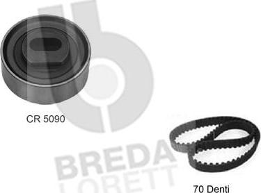 Breda Lorett KCD0214 - Kit cinghie dentate autozon.pro