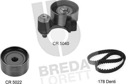 Breda Lorett KCD0211 - Kit cinghie dentate autozon.pro