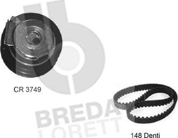 Breda Lorett KCD0225 - Kit cinghie dentate autozon.pro