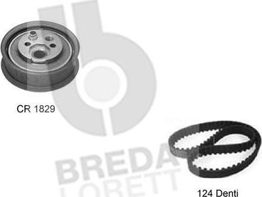 Breda Lorett KCD0274 - Kit cinghie dentate autozon.pro