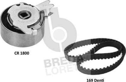 Breda Lorett KCD0740 - Kit cinghie dentate autozon.pro