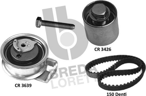 Breda Lorett KCD0753 - Kit cinghie dentate autozon.pro