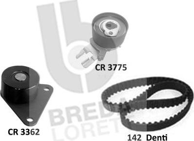 Breda Lorett KCD0764 - Kit cinghie dentate autozon.pro