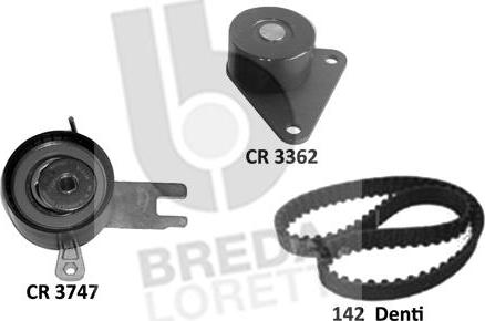 Breda Lorett KCD0765 - Kit cinghie dentate autozon.pro