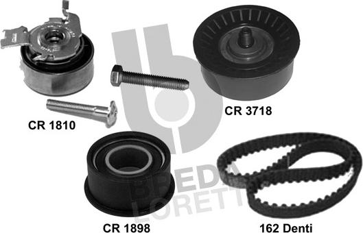 Breda Lorett KCD0718 - Kit cinghie dentate autozon.pro