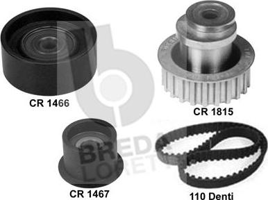 Breda Lorett KCD0717 - Kit cinghie dentate autozon.pro