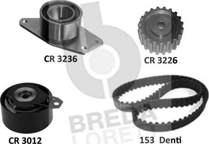 Breda Lorett KCD0789 - Kit cinghie dentate autozon.pro