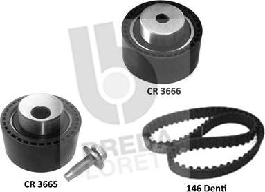 Breda Lorett KCD0733 - Kit cinghie dentate autozon.pro