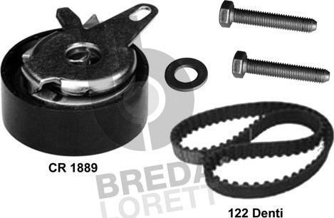 Breda Lorett KCD0720 - Kit cinghie dentate autozon.pro