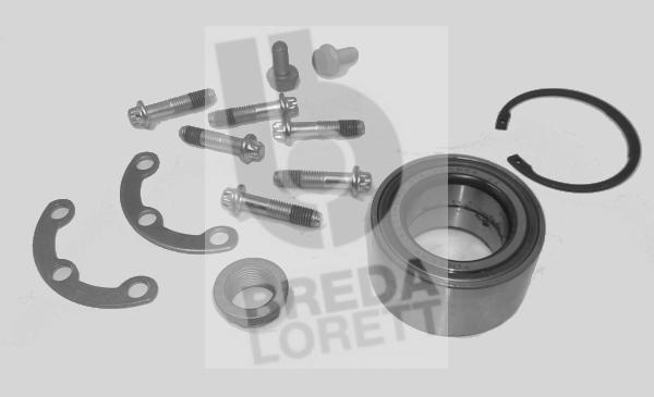 Breda Lorett KRT2516 - Kit cuscinetto ruota autozon.pro