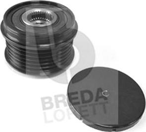 Breda Lorett RLA3557 - Puleggia cinghia, Alternatore autozon.pro