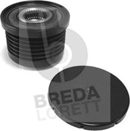 Breda Lorett RLA3509 - Puleggia cinghia, Alternatore autozon.pro