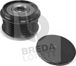 Breda Lorett RLA3521 - Puleggia cinghia, Alternatore autozon.pro