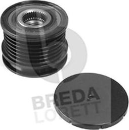 Breda Lorett RLA3618 - Puleggia cinghia, Alternatore autozon.pro