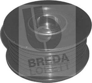 Breda Lorett RLA3806 - Puleggia cinghia, Alternatore autozon.pro