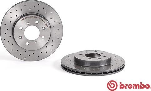 Brembo 09.5509.1X - Discofreno autozon.pro