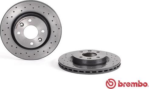 Brembo 09.5802.2X - Discofreno autozon.pro