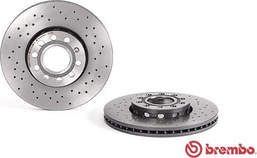 Brembo 09.5745.2X - Discofreno autozon.pro