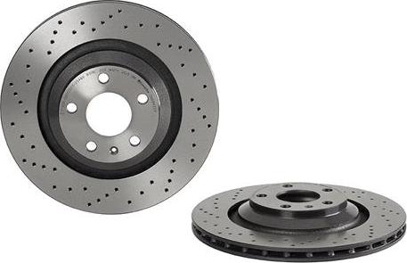 Brembo 09.8842.2X - Discofreno autozon.pro