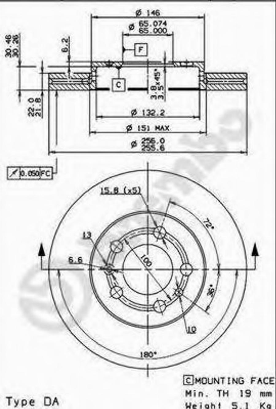 Brembo 09.7011.24 - Discofreno autozon.pro