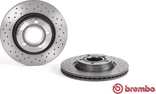 Brembo 09.7196.1X - Discofreno autozon.pro