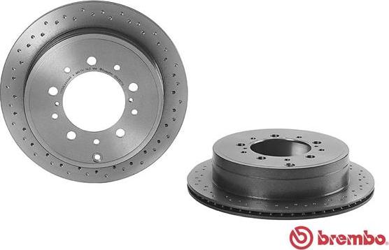 Brembo 09.A967.1X - Discofreno autozon.pro