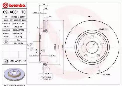 Alpha Brakes HTP-CH-031 - Discofreno autozon.pro