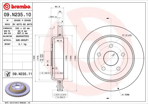 BENDIX 521130 - Discofreno autozon.pro