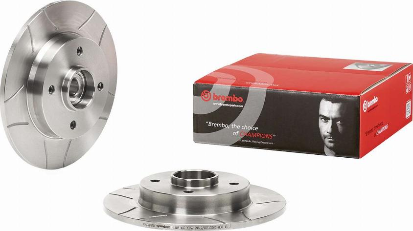 Brembo 08.9512.75 - Discofreno autozon.pro