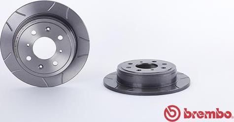 Brembo 08.7104.75 - Discofreno autozon.pro