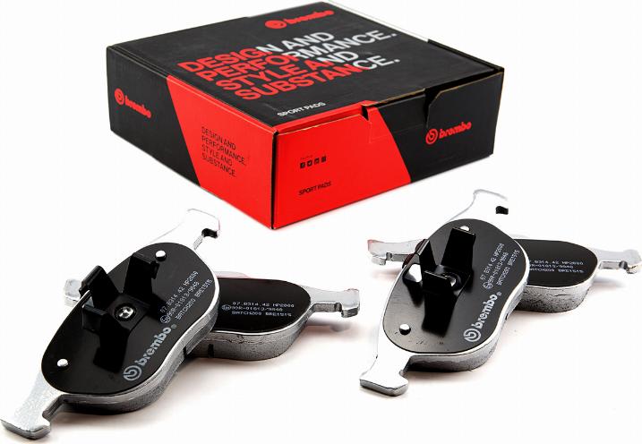 Brembo 07.B314.42 - Kit pastiglie freno per elevate prestazioni autozon.pro