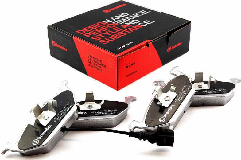 Brembo 07.B314.53 - Kit pastiglie freno per elevate prestazioni autozon.pro