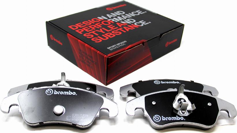 Brembo 07.B314.05 - Kit pastiglie freno per elevate prestazioni autozon.pro