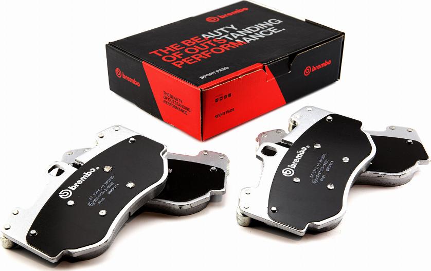 Brembo 07.B314.19 - Kit pastiglie freno per elevate prestazioni autozon.pro