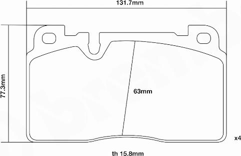 Brembo 07.B314.89 - Kit pastiglie freno per elevate prestazioni autozon.pro