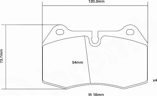 Brembo 07.B314.36 - Kit pastiglie freno per elevate prestazioni autozon.pro