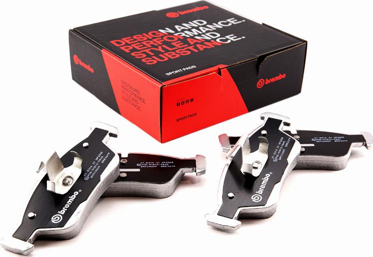 Brembo 07.B314.31 - Kit pastiglie freno per elevate prestazioni autozon.pro