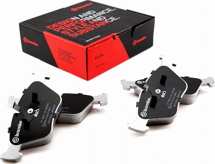 Brembo 07.B314.32 - Kit pastiglie freno per elevate prestazioni autozon.pro