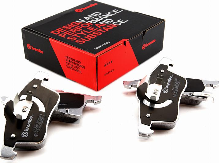 Brembo 07.B314.26 - Kit pastiglie freno per elevate prestazioni autozon.pro