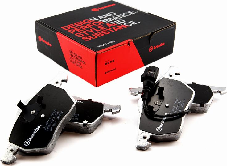 Brembo 07.B314.27 - Kit pastiglie freno per elevate prestazioni autozon.pro